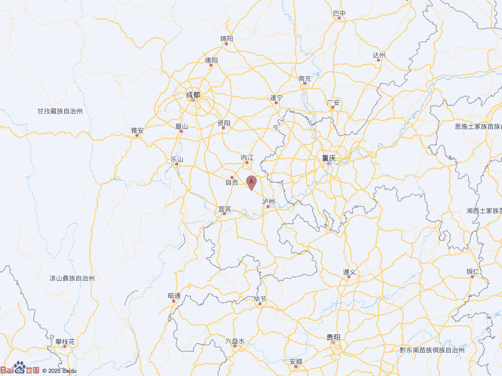 四川自贡市富顺县（北纬29.18度，东经105.14度）发生3.6级地震